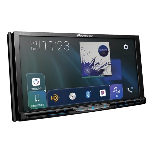 Pioneer DMH-1500NEX Digital Multimedia Video Receiver with 7" Display, CarPlay, Android Auto