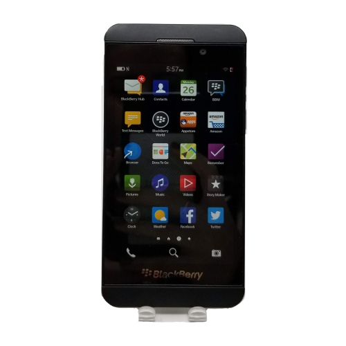 Refurbished - BlackBerry Z10 Unlocked - Black, Good Condition