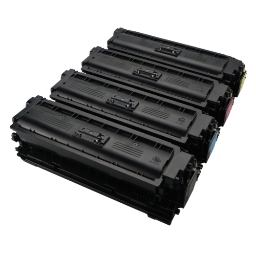 4PK CF360X/CF361X/CF362X/CF363X Replacment Toner Cartridge for HP 508X Color LaserJet Series M533X M552dn M553dn M553n