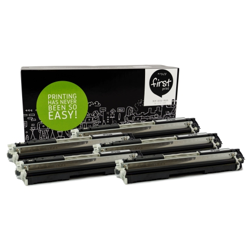 HP CF350A - HP130A - Black - 5 Pack - Compatible - 100% GUARANTEE - # 1 Canadian supplier - FREE shipping over $60