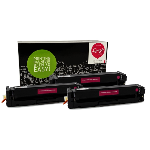 HP CF503A - HP202A Magenta - 3 Pack - Compatible - 100% GUARANTEE - # 1 Canadian supplier - FREE shipping over $60