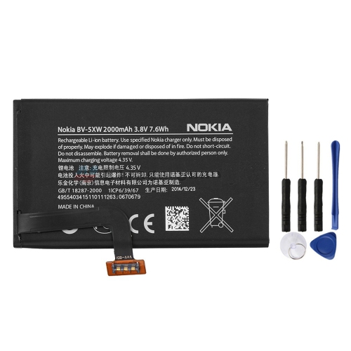 Replacement Battery Compatible for Nokia Lumia 1020 EOS, RM-875, BV-5XW