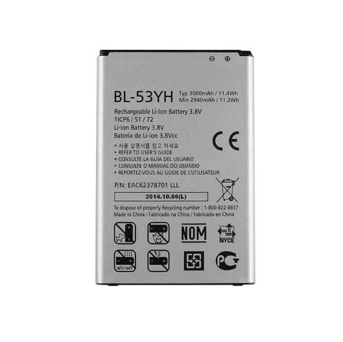 Replacement Battery Compatible for LG Optimus G3, D830 D850 VS985 F400, BL-53YH