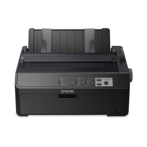EPSON  Fx-890Ii 9-Pin Monochrome Dot Matrix Printer - - (C11Cf37201) In Black