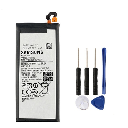 CSMART  Replacement Battery & Repair Tools Compatible for Samsung Galaxy A7 2017, Sm-A720 A720F Eb-Ba720Abe Eb-Ba720Aba