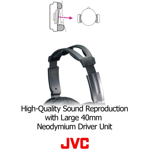 JVC-HARX500 Headphones