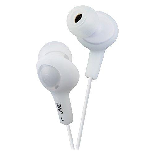 Jvc HAFX5W Gummy Plus Inner Ear Headphones, White