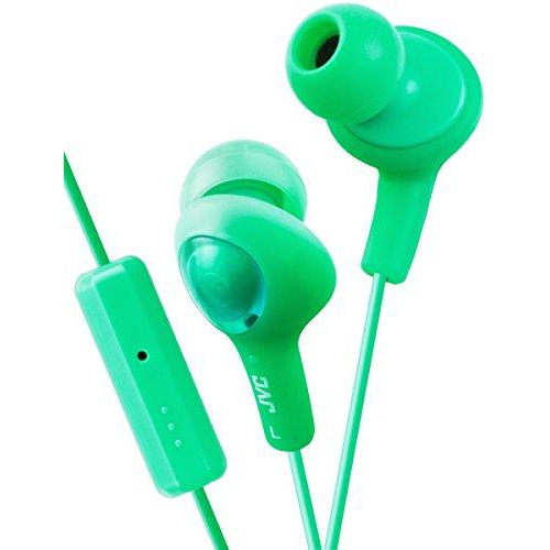 JVC  Hafr6G Gummy Plus High Quality Headphones In Green