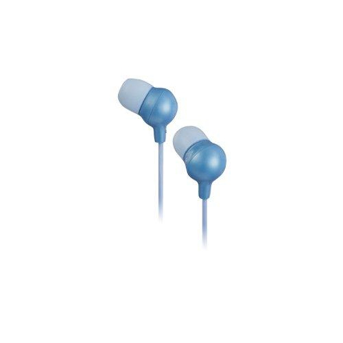 Jvc HAFR36A Marshmallow Inner Ear Headphones with Microphone and Remote, Blue