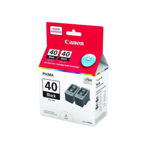 CANON  Pg-40 Ink Blk Twin Pack (0615B053)