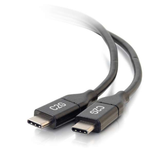 C2G USB-C To USB-C 2.0 Cable - Black -