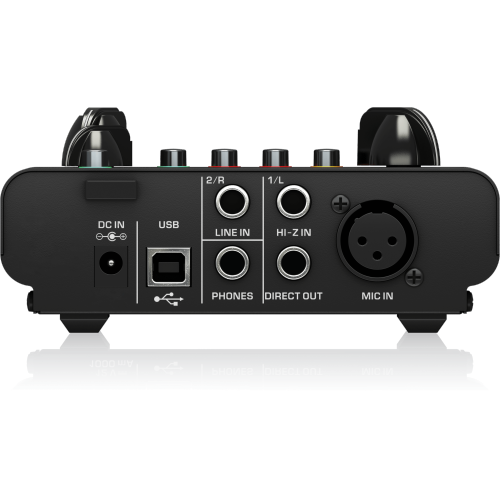 Interface de préamplificateur à tube à vide pour audiophile MIC500USB de Behringer