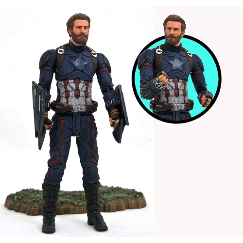 Marvel Select 7 Inch Action Figure Avengers Infinity War - Captain America