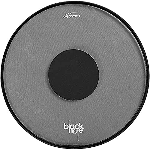 Moongel RTOM Black Hole Snap-on Tuneable Mesh Head Practice Pad - 10" Tom