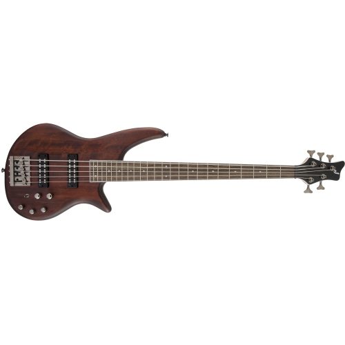 Guitare basse série Spectra JS3&nbsp;V de Jackson JS - fini noyer Laurel Stain