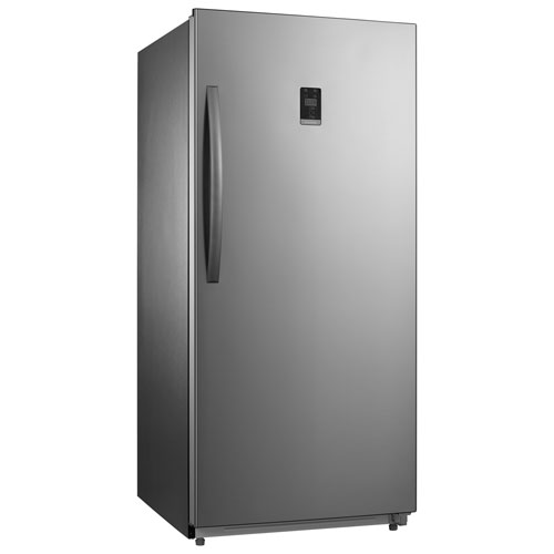 Insignia 13.8 Cu. Ft. Frost-Free Upright Convertible Freezer/Fridge  (NS-UZ14SS0) -Stainless -Only at Best Buy