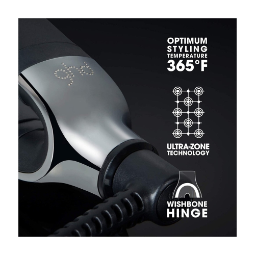 GHD Platinum Professional Performance 1" Flat Iron Styler - Black