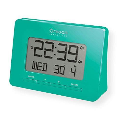 Oregon Scientific Gray Dual Alarm Atomic Time and Calendar with Snooze