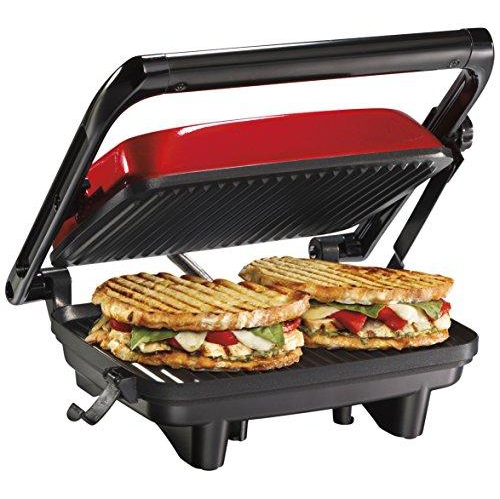 HAMILTON BEACH  25462Z Panini Press Gourmet Sandwich Maker