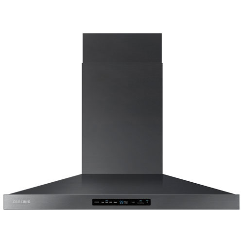 Samsung 36" Wall Chimney Range Hood - Black Stainless - Open Box -Perfect Condition