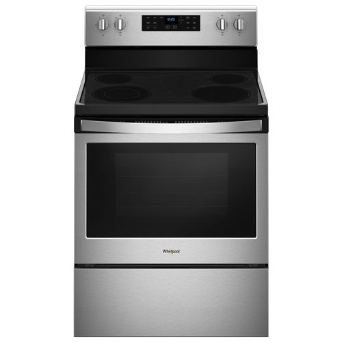 Whirlpool 30" Freestanding Electric Range -Stainless Steel -Open Box-Perfect Condition
