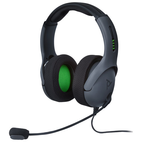 PDP LVL50 Wired Gaming Headset with Microphone for Xbox One - Grey