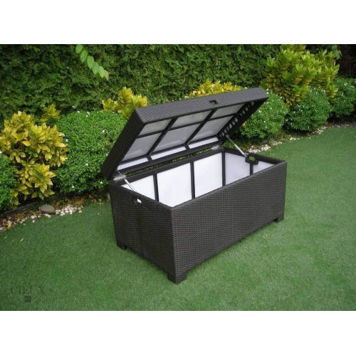 Cieux Provence Outdoor Patio Dark Chocolate Storage Trunk Best Cieux Provence Outdoor Patio Dark
