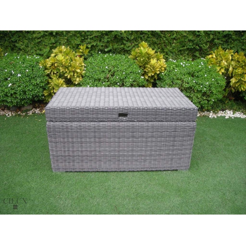 Cieux Marseille Outdoor Patio Grey Storage Trunk