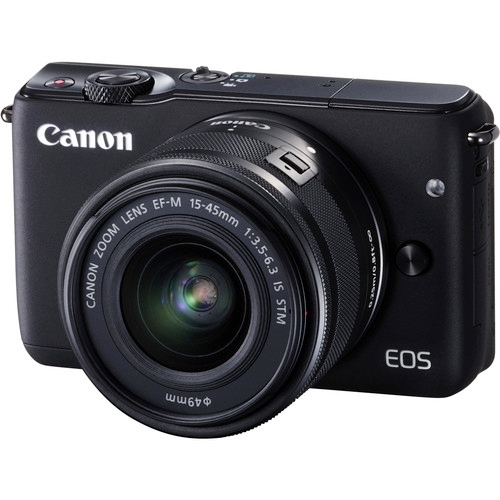 EOS M 10 Mirrorless Camera /15-45 STM Lens BLACK