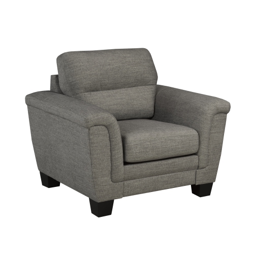 Canadian Sofa Distributions 'Alexander' Grey Fabric Chair