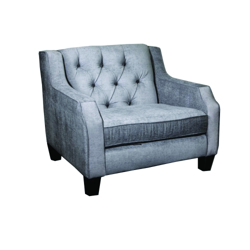 CANADIAN SOFA  Distributions 'theo' Fabric Chair In Grey