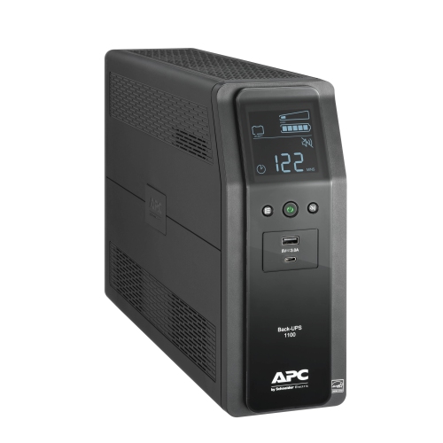 APC 1100VA UPS Battery Back Up - Black -