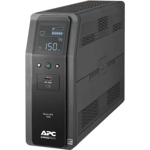 Système UPS d'alimentation sans coupure à 5 prises de 1500 VA d'APC