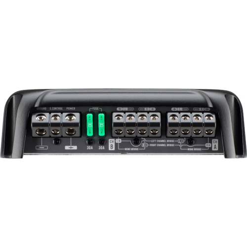 Amplificateur compatible 4 canaux GM-DX874 Class FD de Pioneer avec terminaux RCA plaqués or, audio haute résolution