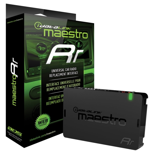 Maestro ADS-MRR Radio Replacement and Steering Wheel Interface for Select Vehicles - Black