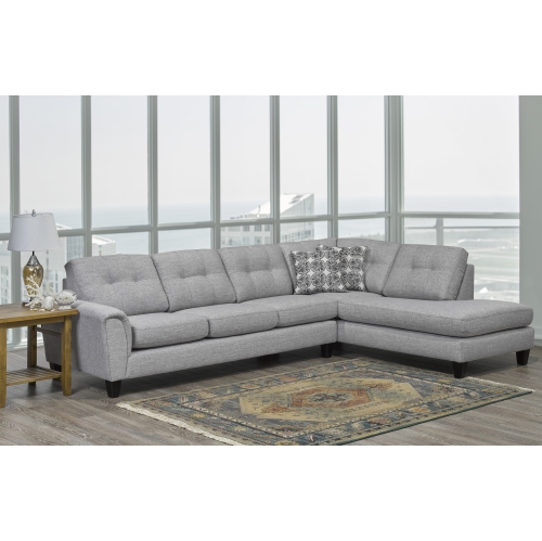 Dex Grey Fabric Sectional, What Are The Best Canadian Made Sofas