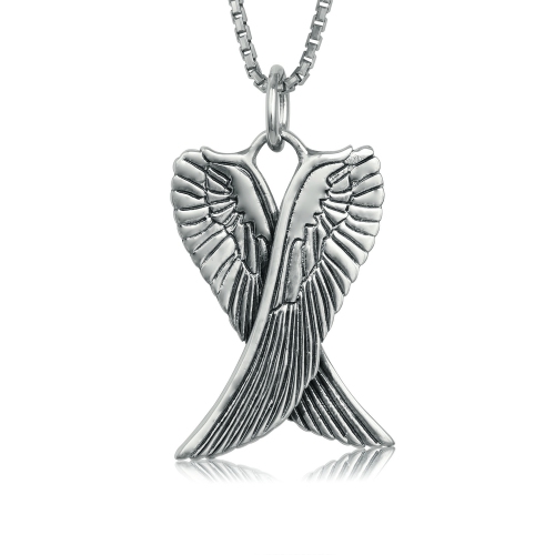 Sterling Silver Angel Wing Pendant