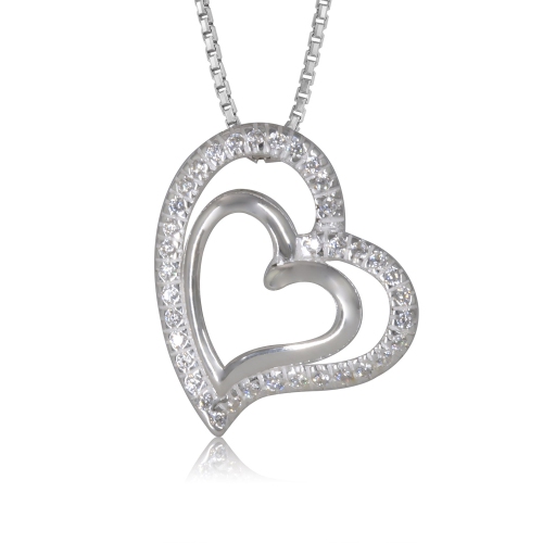 METALSMITHS STERLING  Sterling Cubic Heat Pendant In Silver