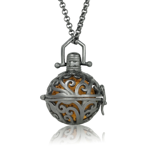 METALSMITHS STERLING  Stainless Steel Persian Antique Scroll Aroma Therapy Diffuser