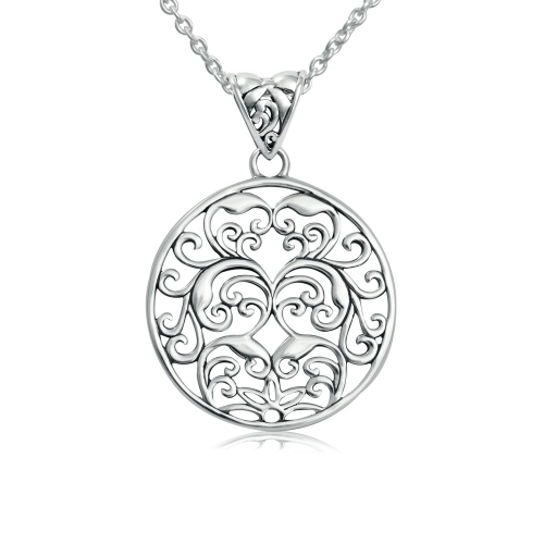 Sterling Silver Panos K Designs Limited Edition Scroll Pendant