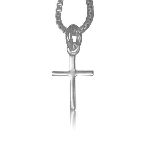 METALSMITHS STERLING  Sterling Designer Modern Cross In Silver