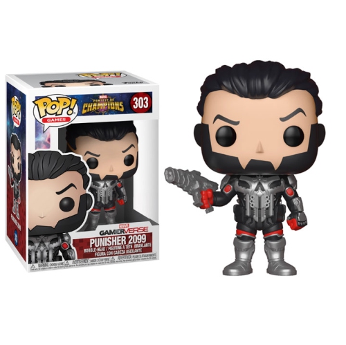 Pop Games 3.75 Inch Action Figure Contest Of Champions - Punisher 2099 #303 Exclusive