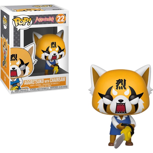 FUNKO  Pop Animation 3.75 Inch Action Figure Aggretsuko - Aggretsuko With Chainsaw #22