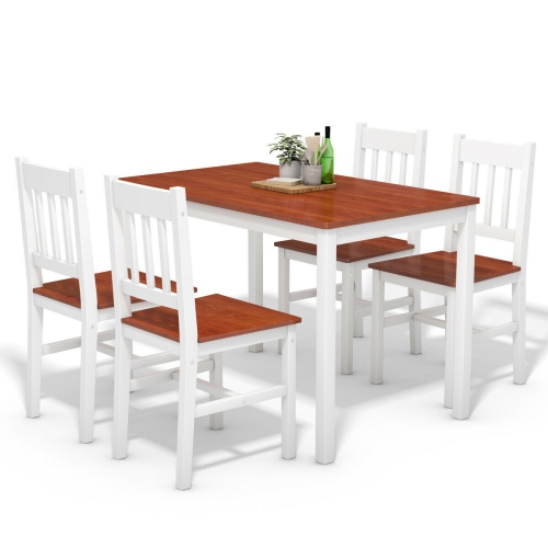 gymax table and chairs