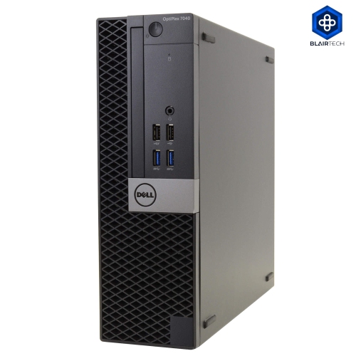 Refurbished - Dell Optiplex 7040 SFF I5-4590 3.3GHz 16GB RAM 240GB SSD DVD Wins 10 PRO