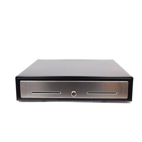 ANGEL POS 18" Under Counter Automatic Stainless Steel Front Portable Point of Sale Cash Drawer w/ Mounting Brackets