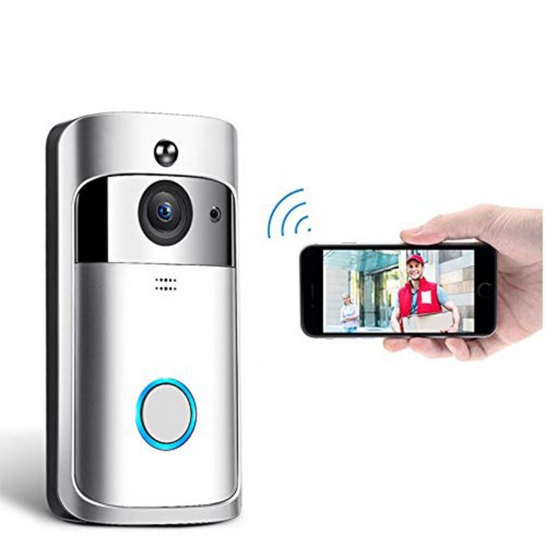 Wireless WiFi Smart Video Doorbell 720p HD 32gb SD Card(Included) with Chime Real-Time Video