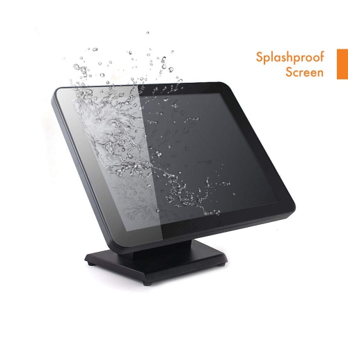 17" Capacitive LED Backlit Multi-Touch Monitor, VGA & HDMI Input, True Flat Seamless Design Touchscreen, Great for office