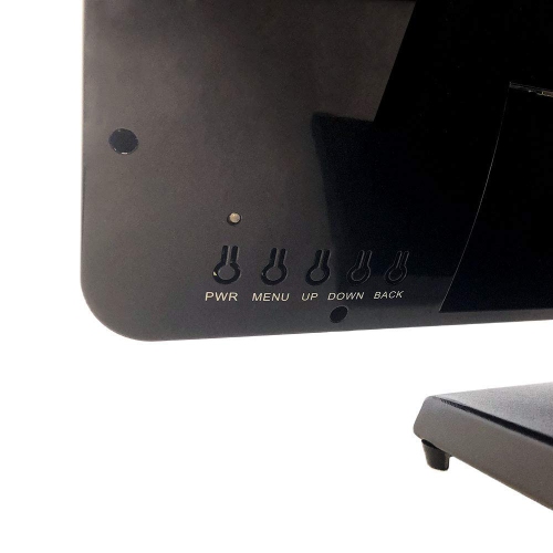 17" Capacitive LED Backlit Multi-Touch Monitor, VGA & HDMI Input, True Flat Seamless Design Touchscreen, Great for office