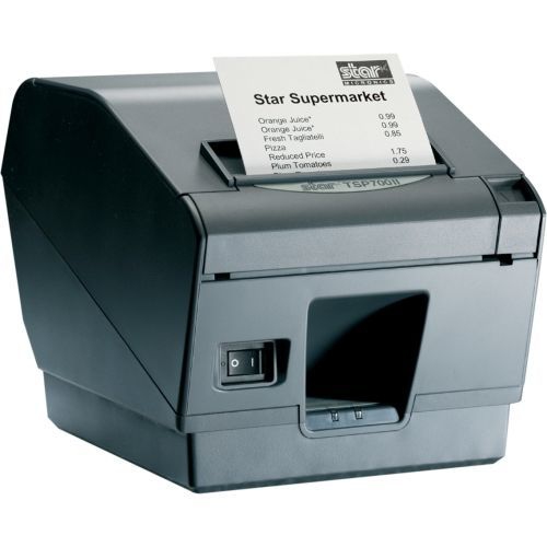 Star Micronics Tsp743iiu-24gry Direct Thermal Printer - Monochrome - Wall Mount - Receipt Print - 9